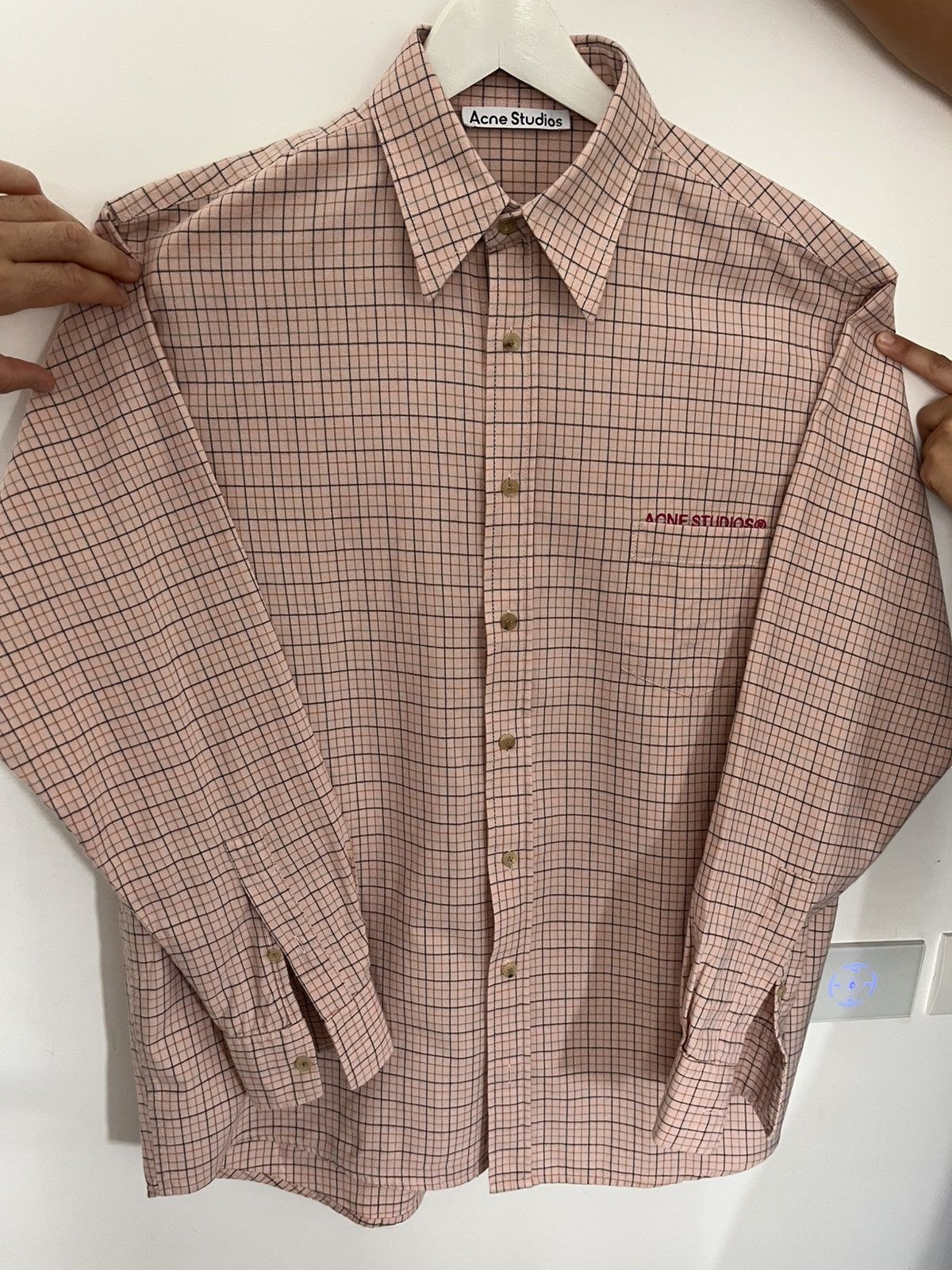 Acne Studios ACNE STUDIOS flannel check shirt Size US M / EU 48-50 / 2 - 1 Thumbnail