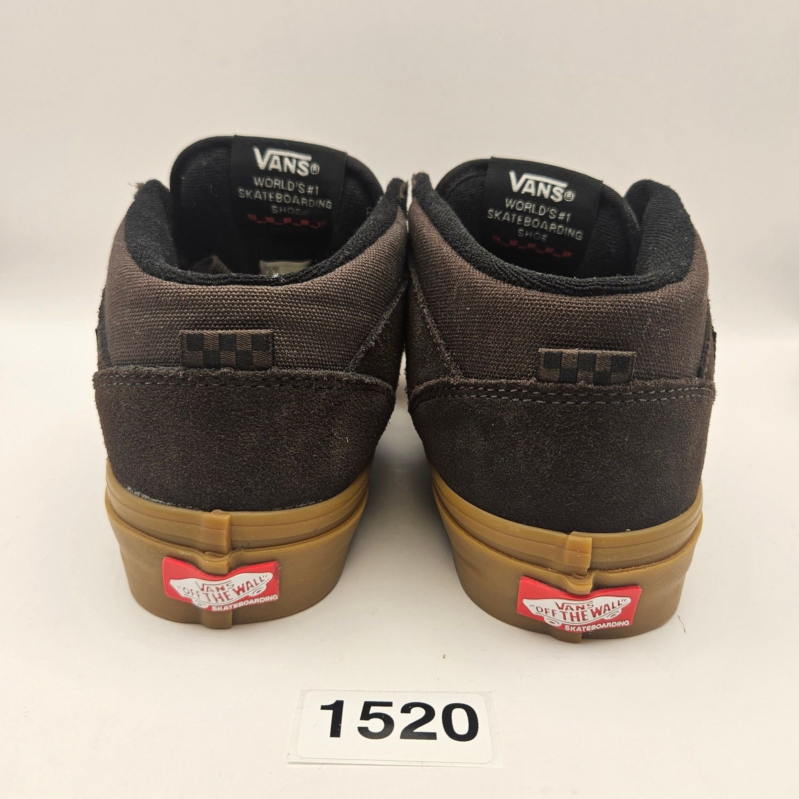 Vans VANS MEN'S 6 HALF CAB SKATEBOARD SHOES BROWN GUM NWOB Size US 6 / EU 39 - 3 Thumbnail