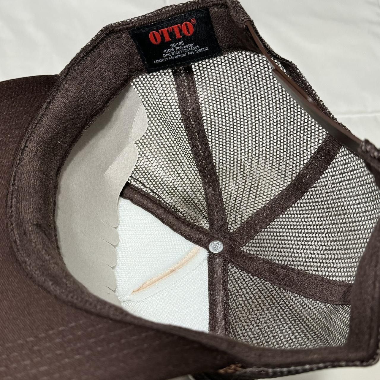 Harley Davidson Brown Tan Harley Davidson Trucker Hat Size ONE SIZE - 8 Thumbnail