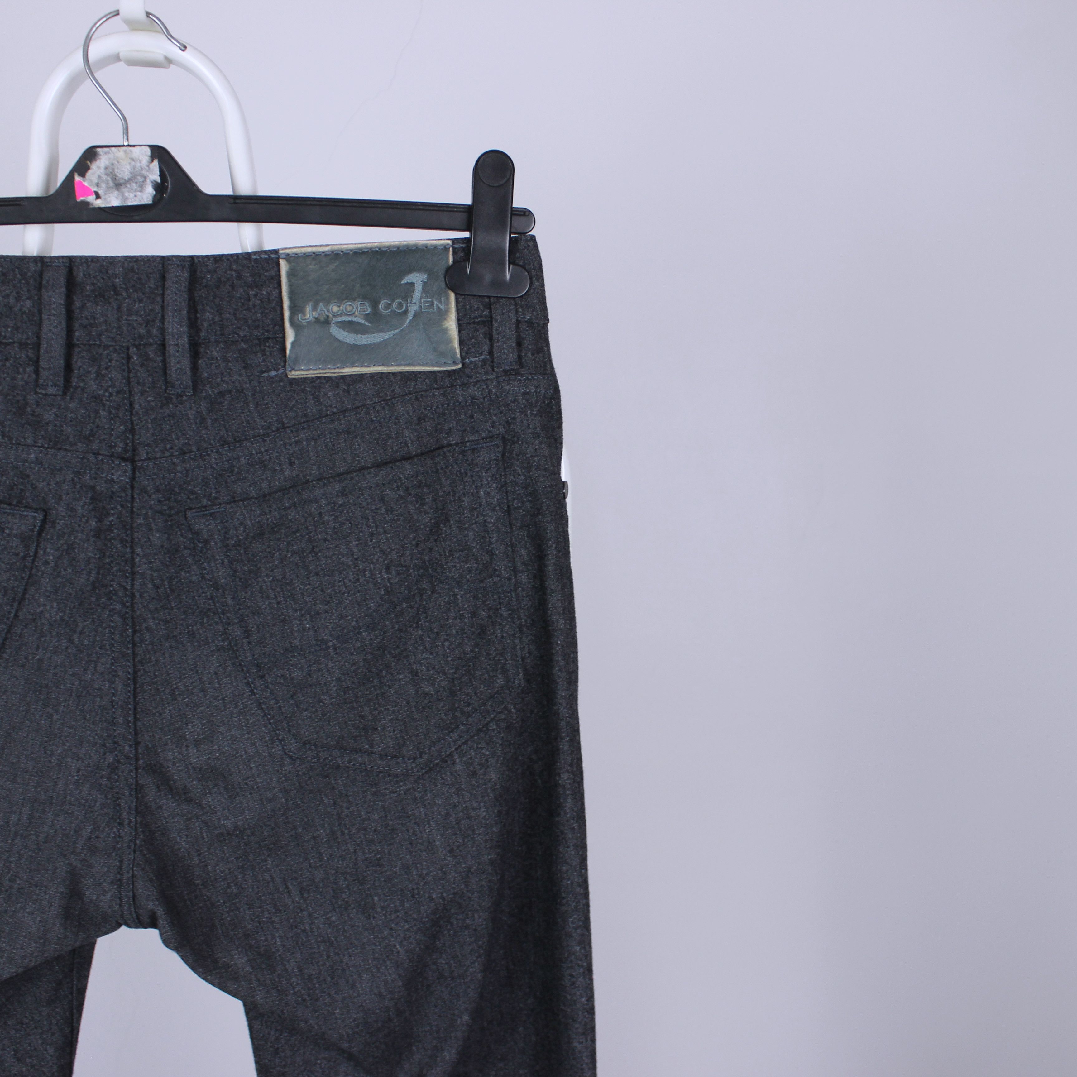 Jacob Cohen Jacob Cohen lana wool cashmere gray pants men XS S Size US 30 / EU 46 - 15 Thumbnail