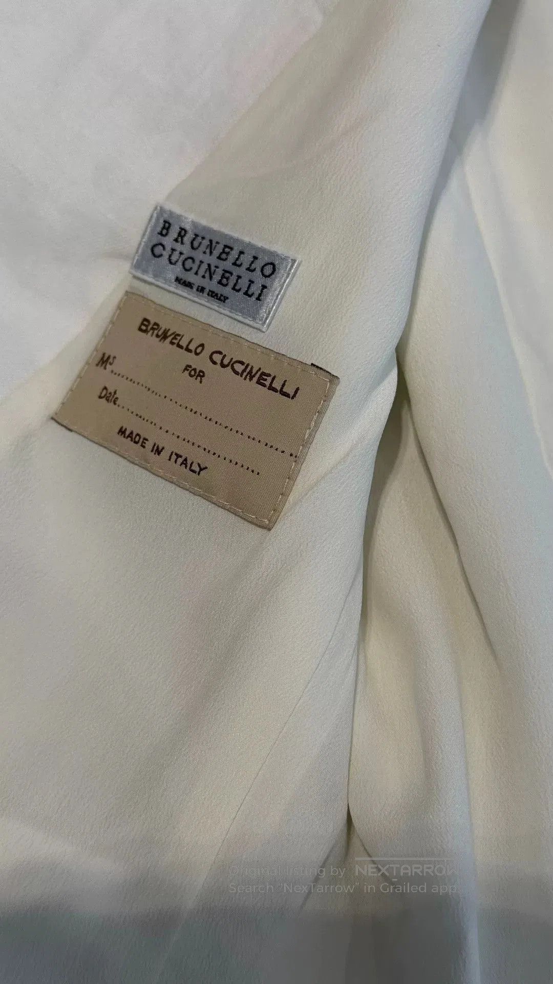 Brunello Cucinelli Brunello Cucinelli Linen Vest 38. Size US S / EU 44-46 / 1 - 3 Thumbnail