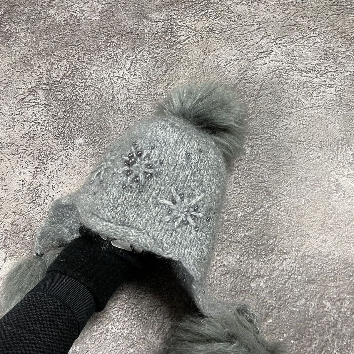 If Six Was Nine Vintage 90s Alt Beanie Mohair Ushanka Faux American VTg Size ONE SIZE - 4 Thumbnail