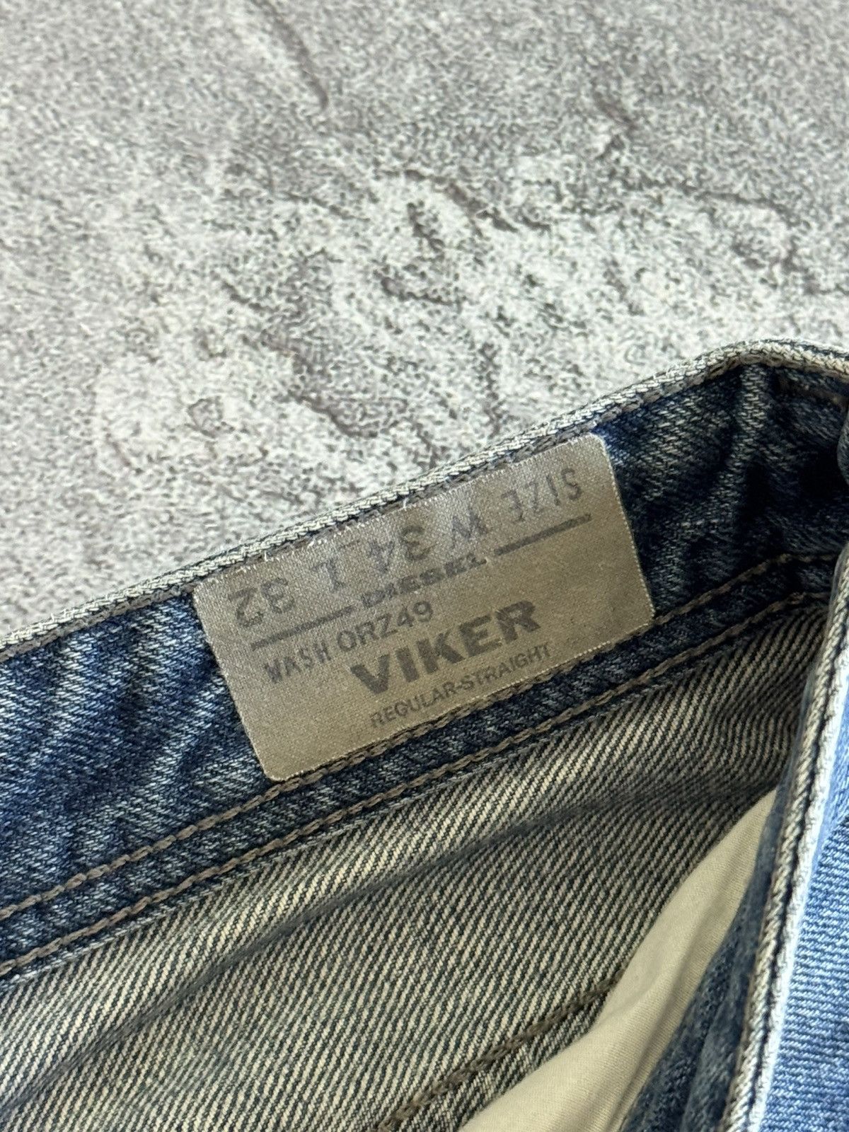 Diesel Diesel 34/32 Viker baggy pants trousers jeans denim casual Size US 34 / EU 50 - 10 Thumbnail