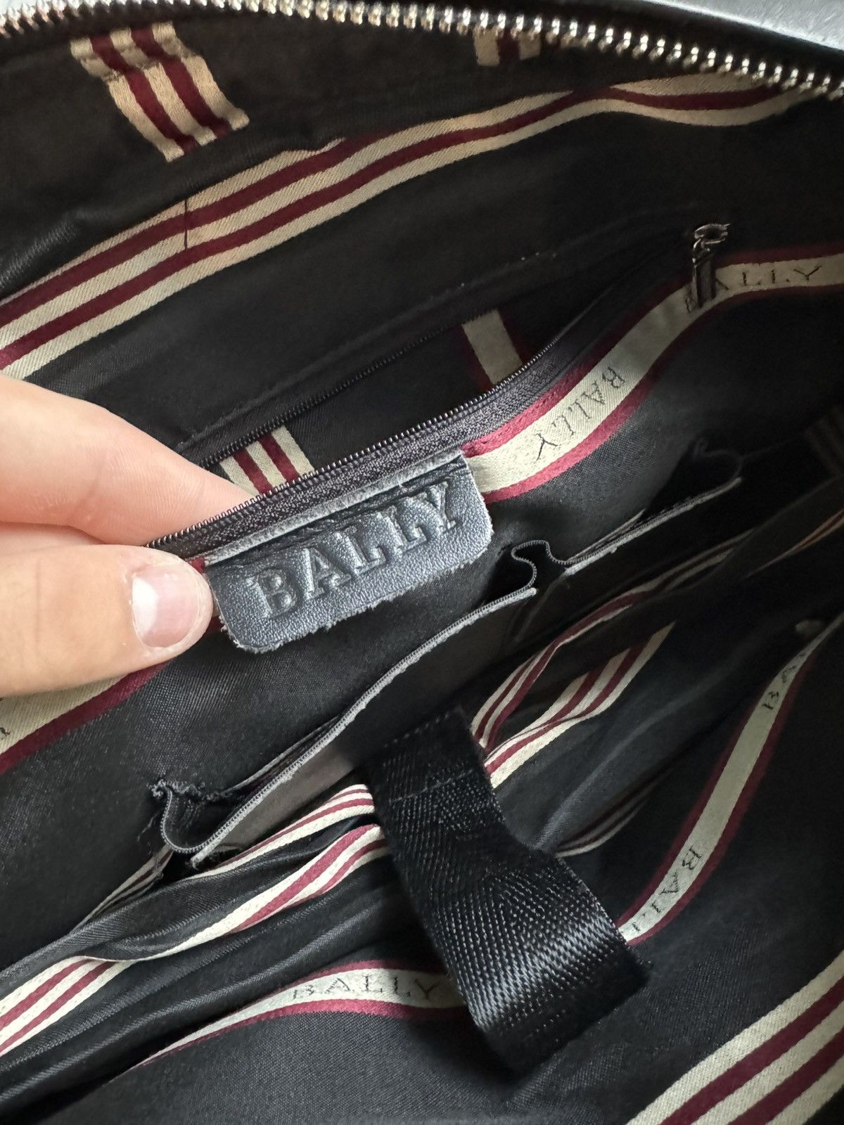 Bally 💼 Bally Reall Leather Bag Size 38 - 7 Thumbnail