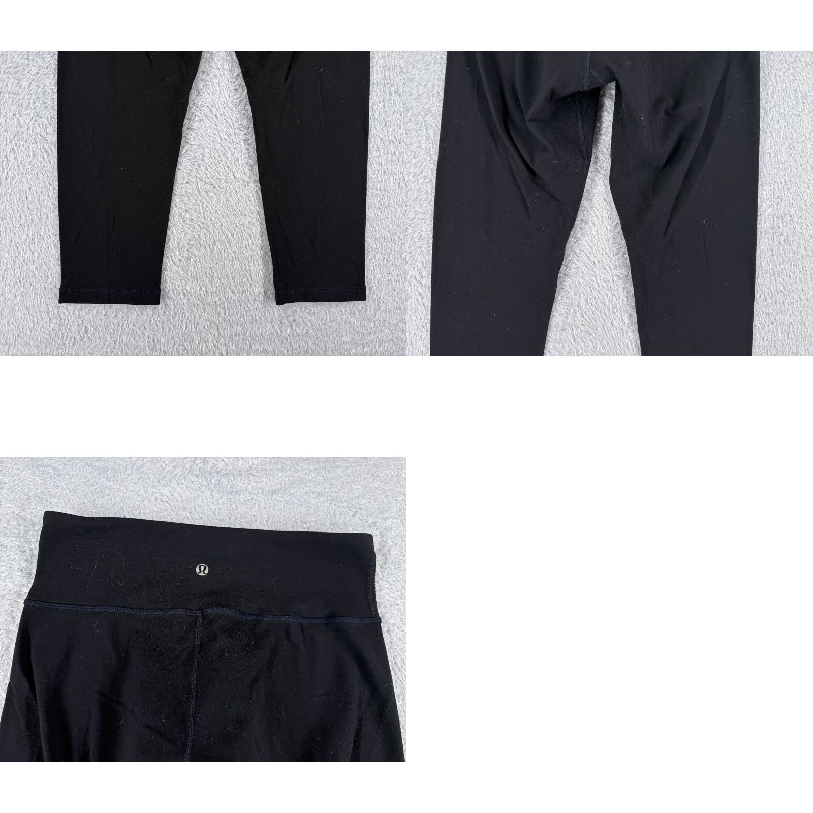 Lululemon Lululemon Wunder Under Crop 21" Black Women 6 Pant YogaLuon Stretch Athletic Slim Straight Cropped Inseam 21" Size 28" / US 6 / IT 42 - 9 Thumbnail