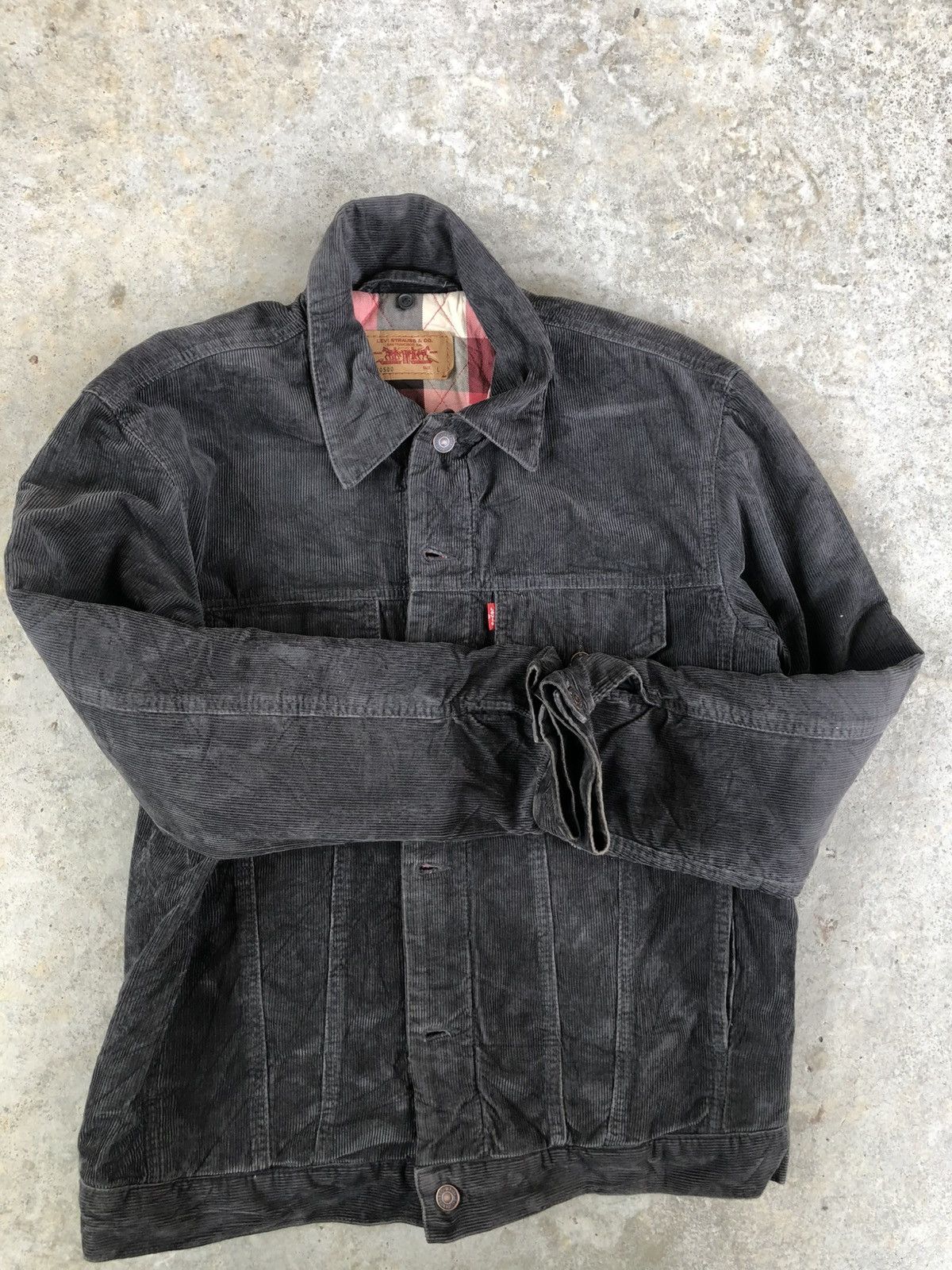If Six Was Nine Y2k 2005 Levi’s Blanket Lined Corduroy Jacket Size US L / EU 52-54 / 3 - 18 Thumbnail