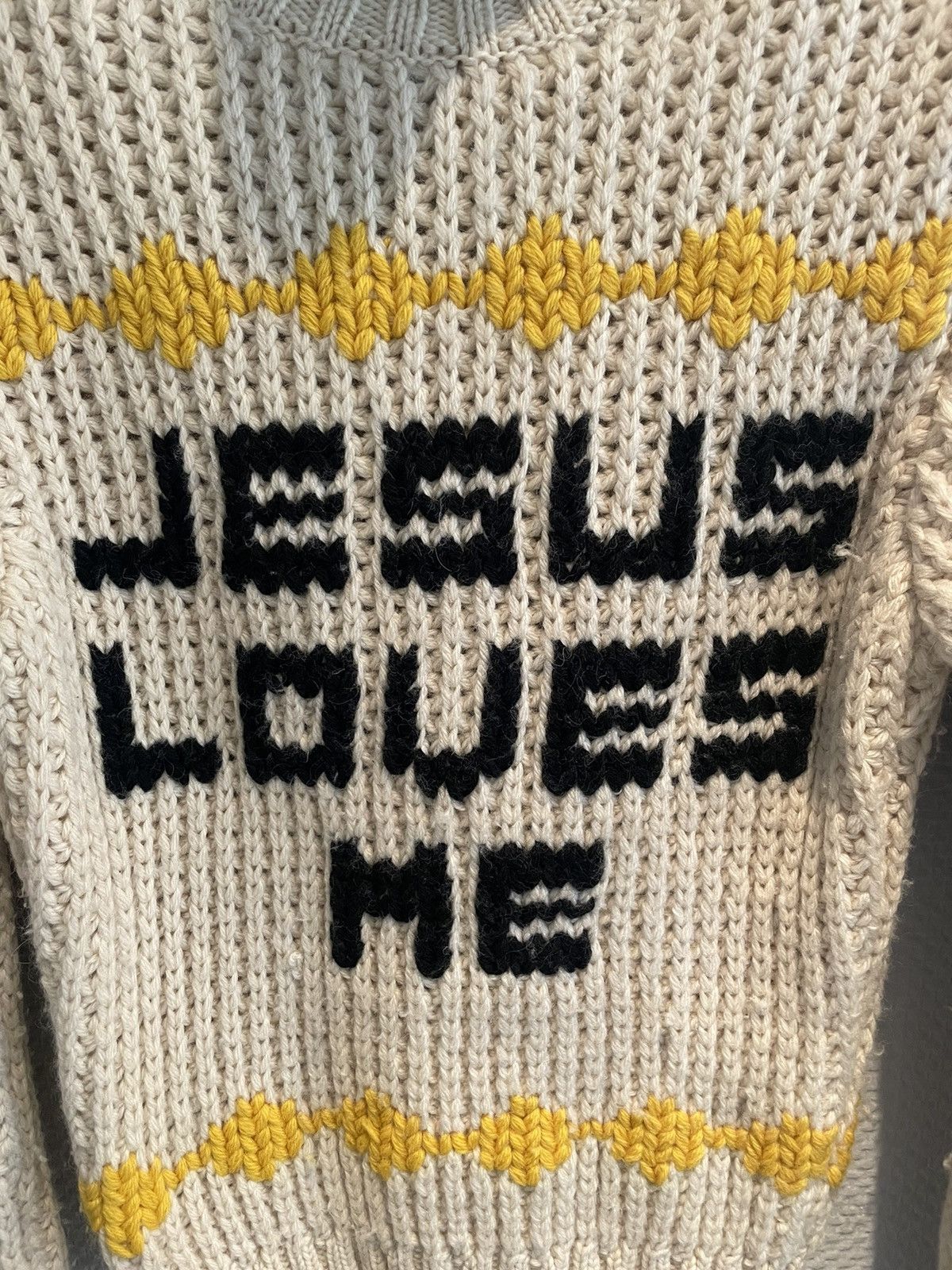 Dsquared2 Dsquared2 AW05 Jesus Loves Me Knit Wool Turtleneck sweater Size L / US 10 / IT 46 - 5 Thumbnail