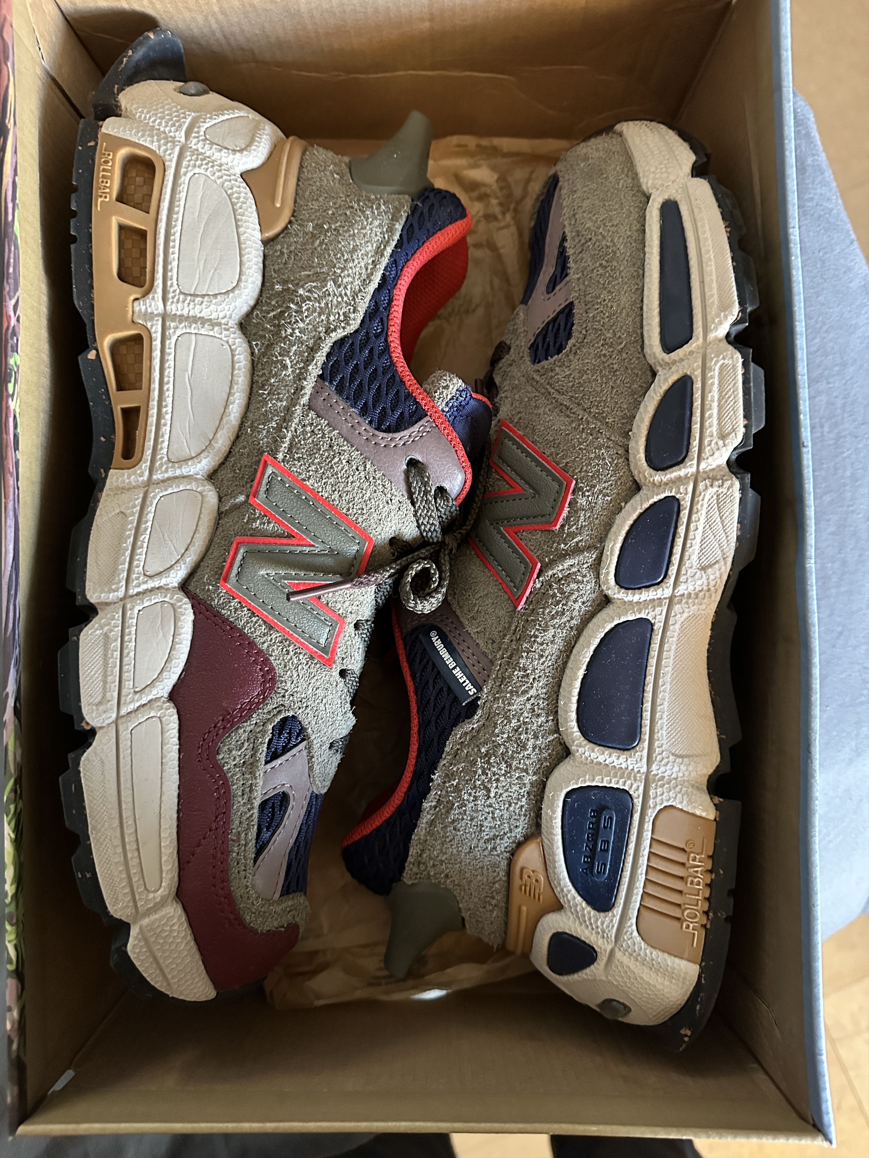 New Balance × Salehe Bembury New Balance 574 YURT size 11M Size US 11 / EU 44 - 9 Thumbnail