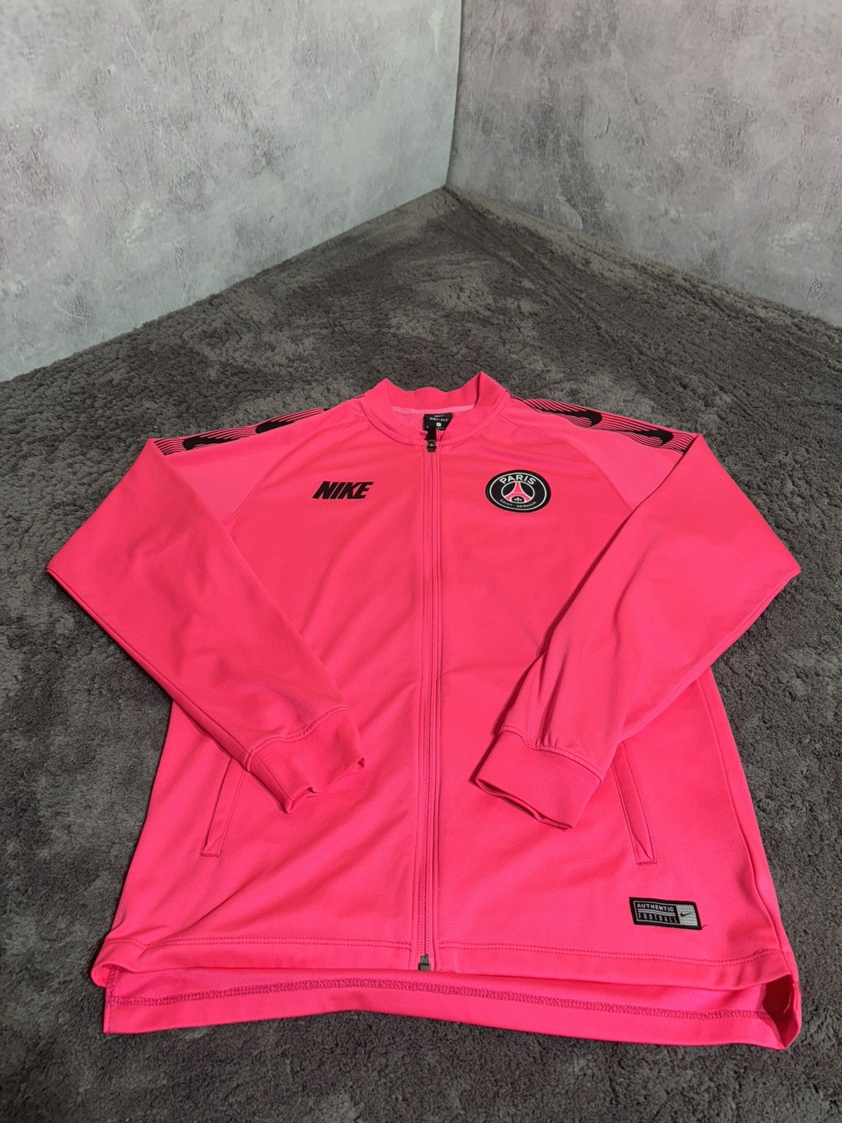 Nike Nike Trackjacket psg | S | pink | Paris Saint-Germain Size US S / EU 44-46 / 1 - 1 Thumbnail