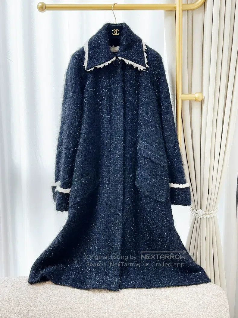Chanel Chanel Chair series black and white colour block fine flas Size XXS / US 00 / IT 34 - 1 Thumbnail