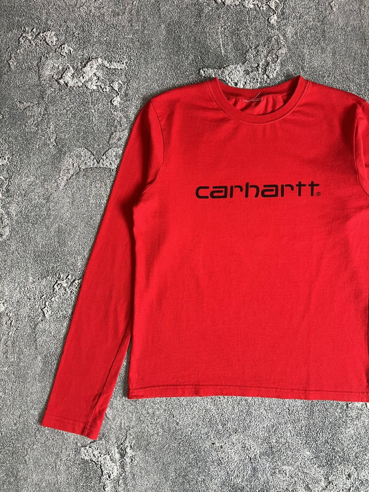 Carhartt Carhartt long sleeve vintage big logo y2k Size S / US 4 / IT 40 - 7 Thumbnail