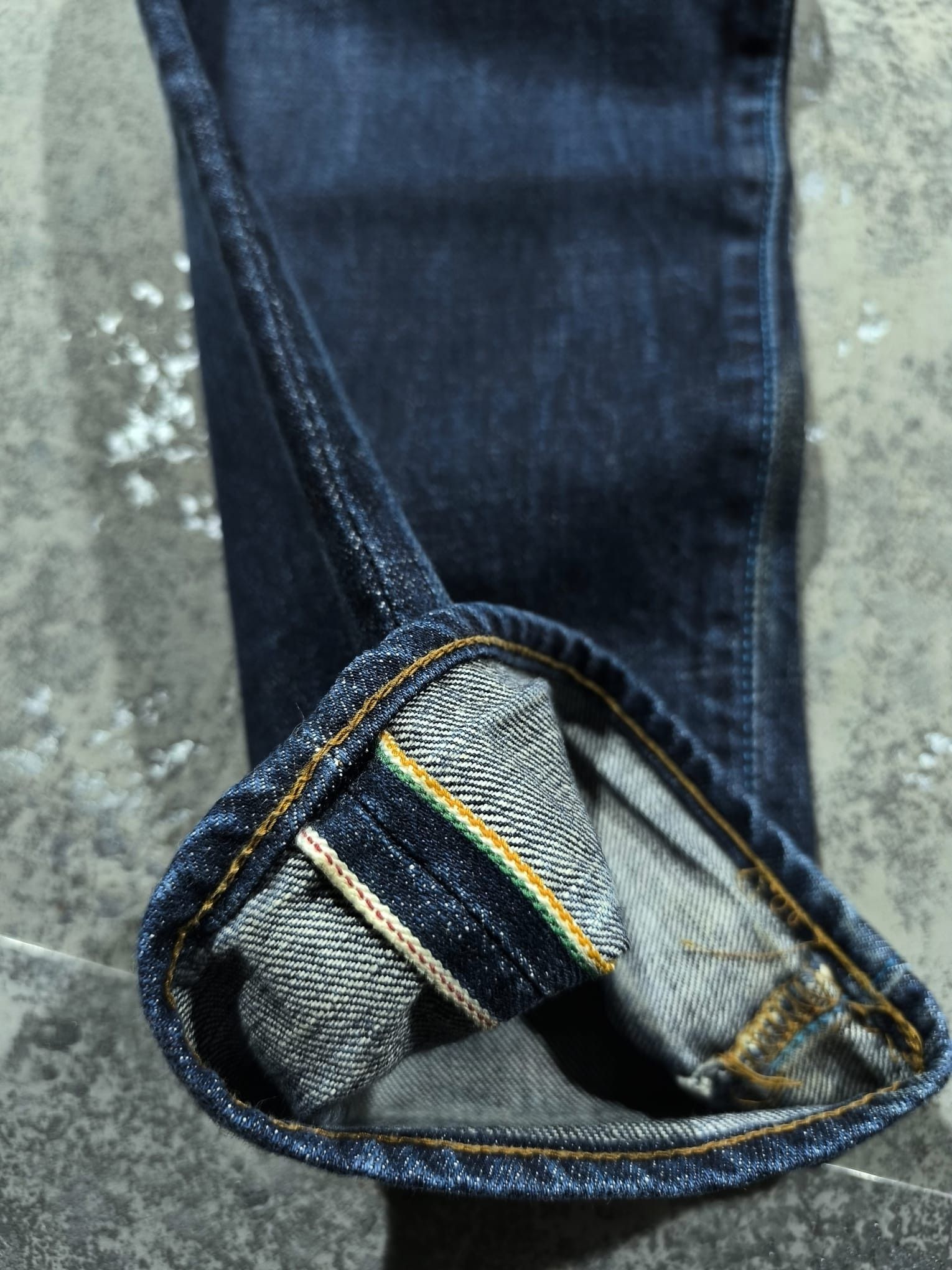 Japan Blue Vintage Japan Blue Faded Distressed Selvedge Denim Jeans Size US 36 / EU 52 - 7 Thumbnail