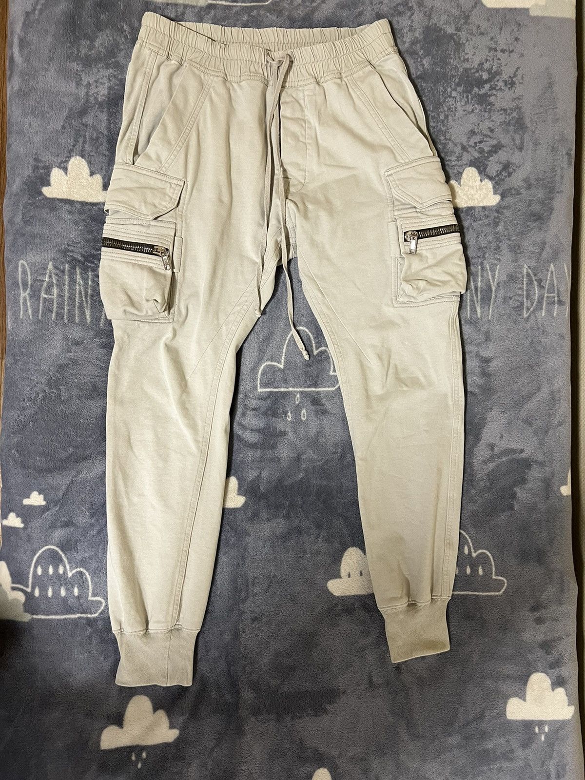 Rick owens mastodon white pants