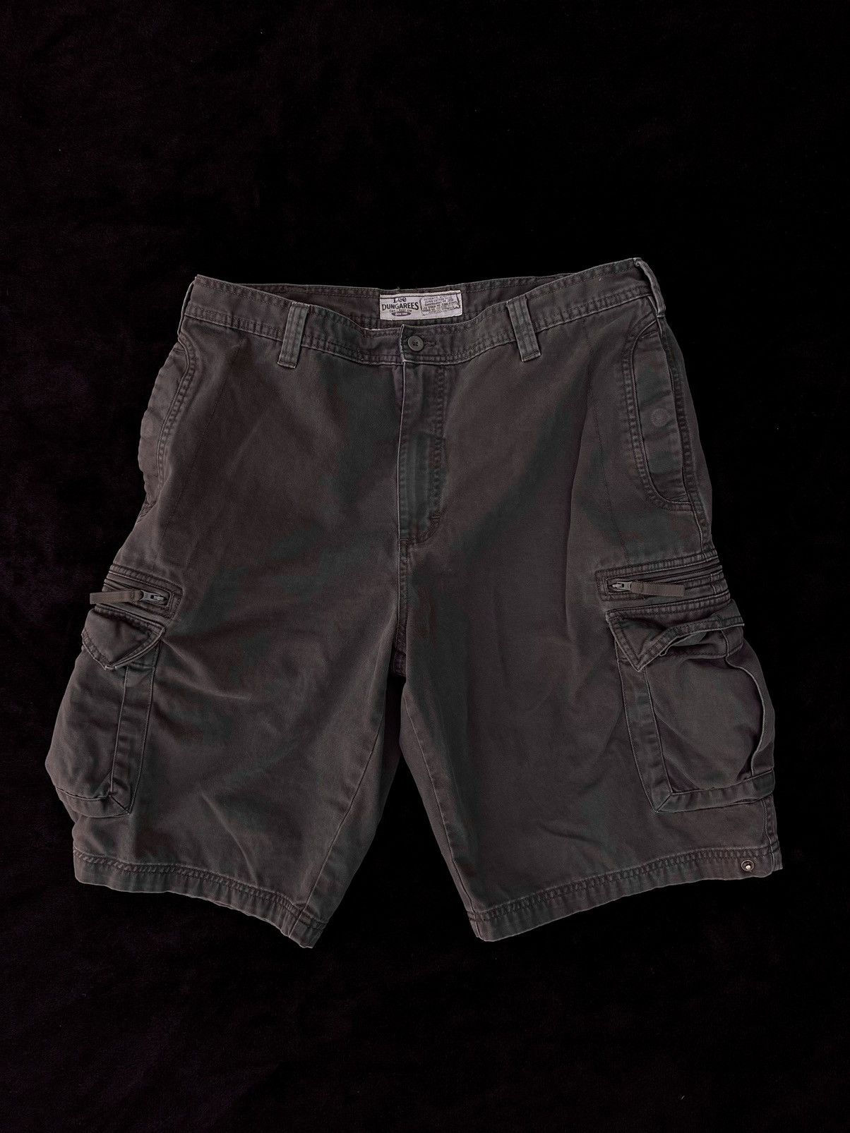Lee × Vintage Baggy Cargo Shorts Size US 34 / EU 50 - 1 Thumbnail