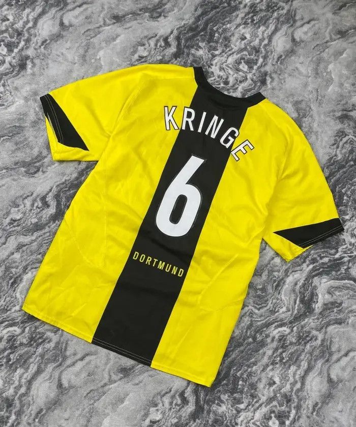 Nike Nike Borussia Dortmund 2005 2006 Kringe #6 Home Size US XL / EU 56 / 4 - 3 Thumbnail
