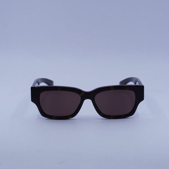 Gucci Gucci GG1794S 002 Sunglasses Dark Havana Square Frame, Brown Size ONE SIZE - 3 Thumbnail