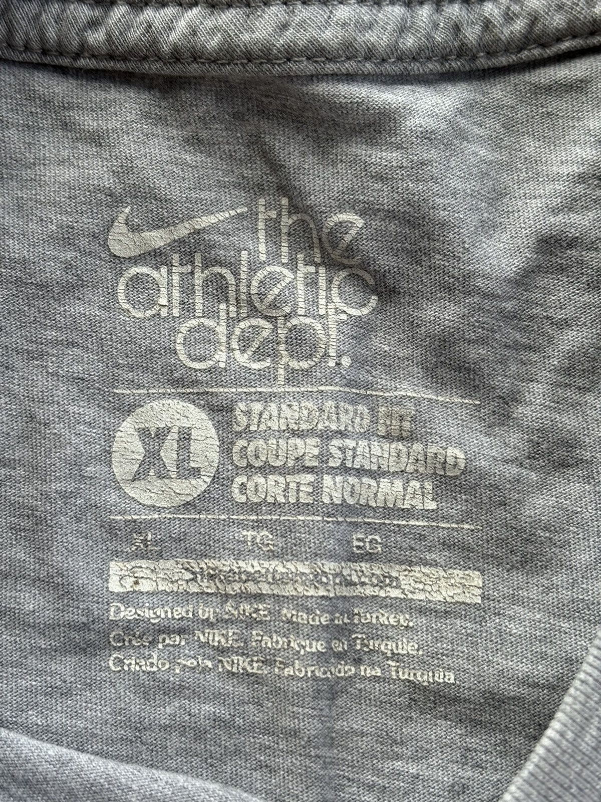 Nike × Vintage Vintage Nike Logo Tee vintage Size US XL / EU 56 / 4 - 5 Thumbnail