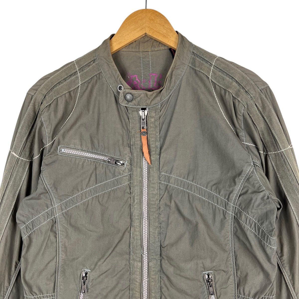 BAL 🔥 Ball Zip Up Rider Moto Jacket Size US M / EU 48-50 / 2 - 4 Thumbnail