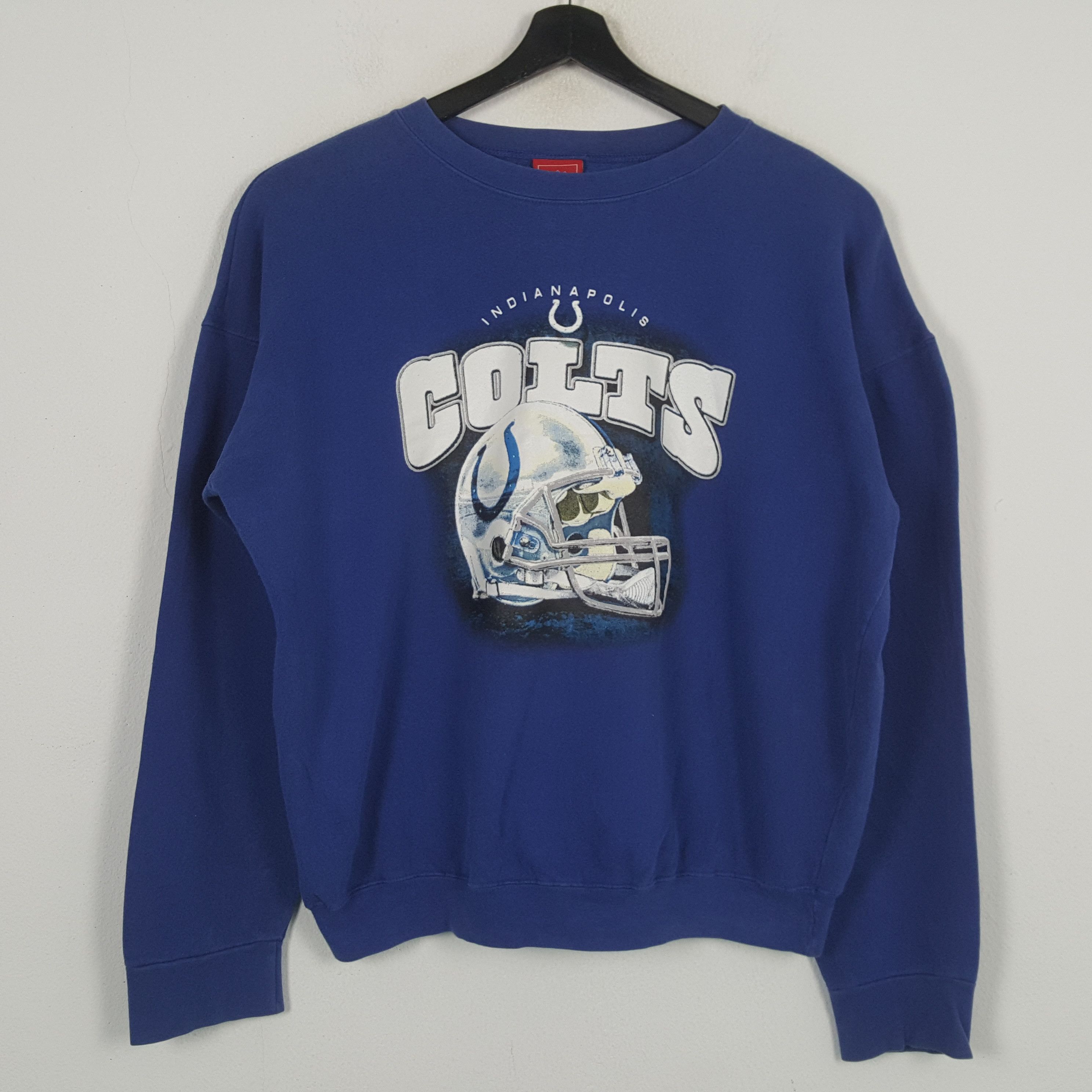 NFL × Vintage NFL COLTS INDIANAPOLIS Football Team Sweatshirt C286N1 Size US XXL / EU 58 / 5 - 1 Thumbnail