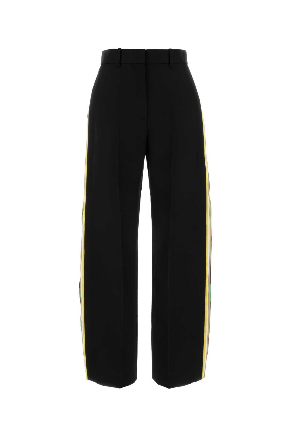 Loewe Black Twill Pant Size 28" / US 6 / IT 42 - 1 Thumbnail