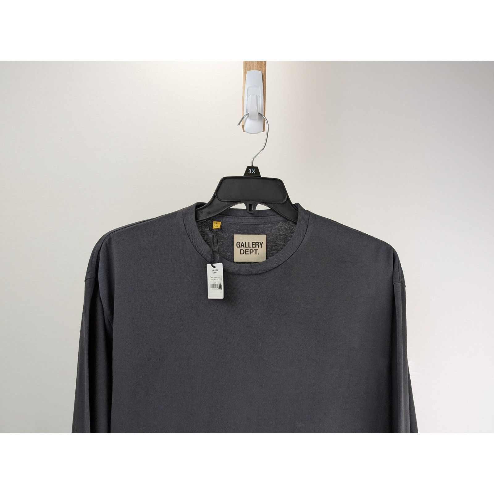Gallery Dept. o1rshd1 Q:7 / Anarchy Long Sleeve Tee T-Shirt in Black Size US L / EU 52-54 / 3 - 3 Thumbnail