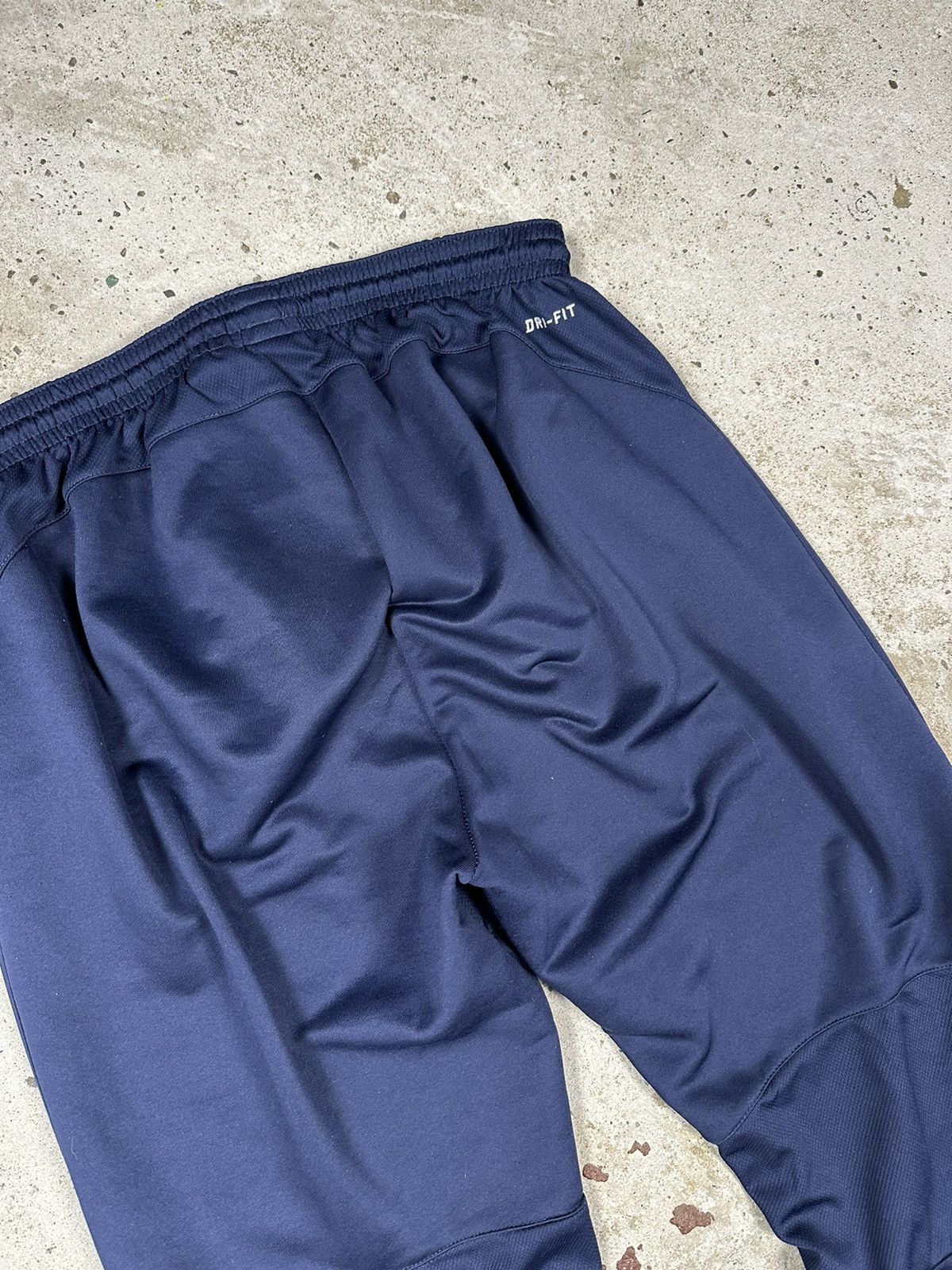 Nike × Vintage Vintage Y2K Nike Navy Track Pants Swoosh Size US 34 / EU 50 - 8 Thumbnail