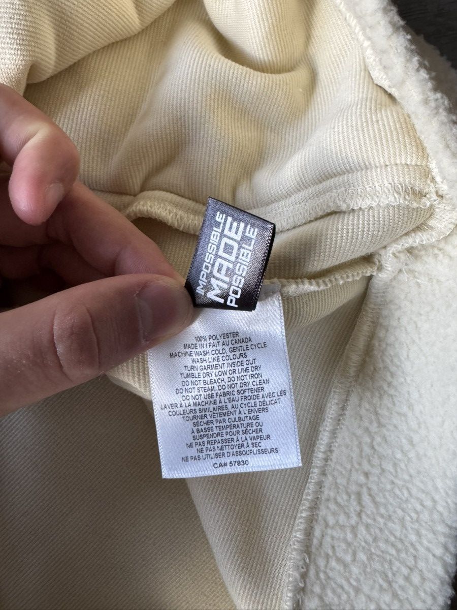 October's Very Own Cream Fleece Hoodie Size US L / EU 52-54 / 3 - 8 Thumbnail