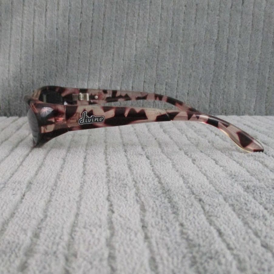 Other New Divine Eyewear Nyx Pink Tort/Smoke Sunglasses NWT Size ONE SIZE - 3 Thumbnail