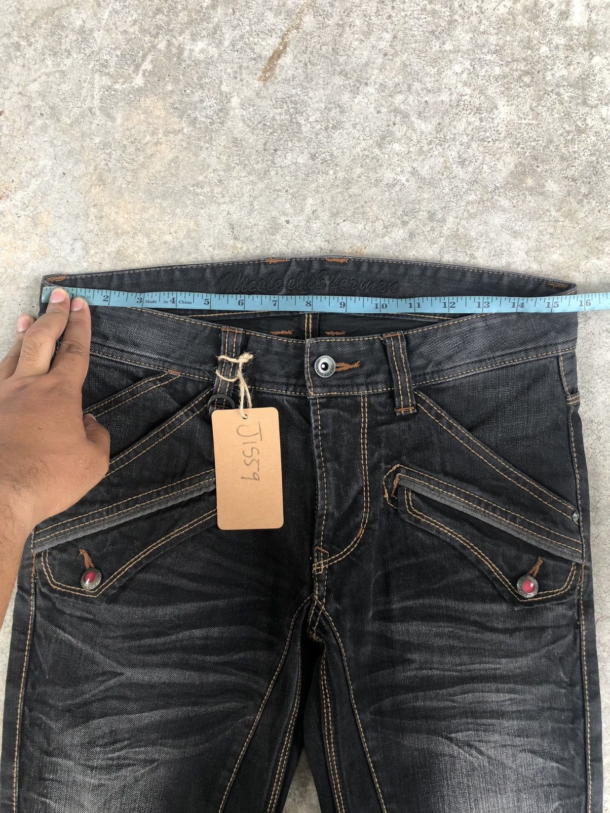 Who Decides War Nicole Club Flared Jeans Distressed Jeans Size US 31 - 20 Thumbnail