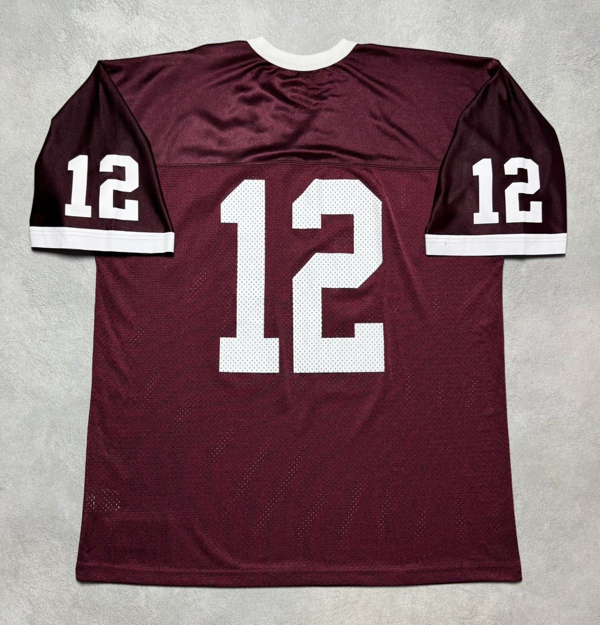 Nike Texas A&M Aggies #12 Maroon Football Jersey Nike Vintage Size US XL / EU 56 / 4 - 2 Thumbnail