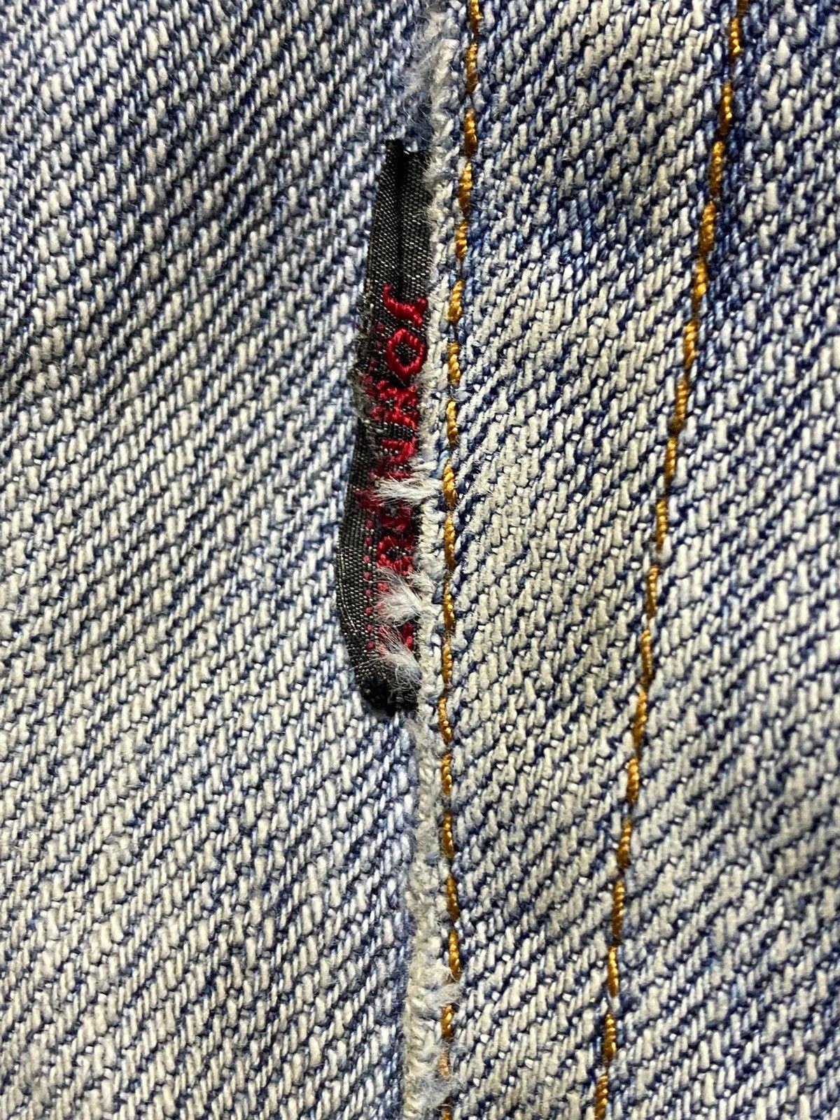 Japanese Brand Vintage Japanese Brand Shashiko Boro Distressed Jeans Size US 33 - 14 Thumbnail