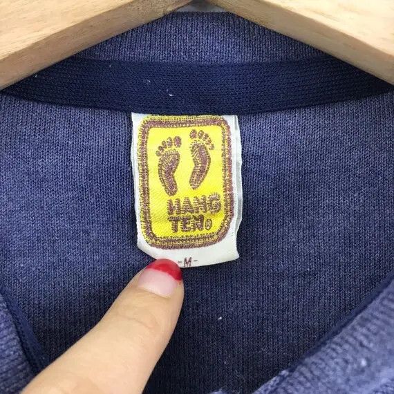 Hang Ten Vtg 80’ HANG TEN HAWAII Surf Beach Striped Polo Tee Shirt Size US M / EU 48-50 / 2 - 4 Thumbnail