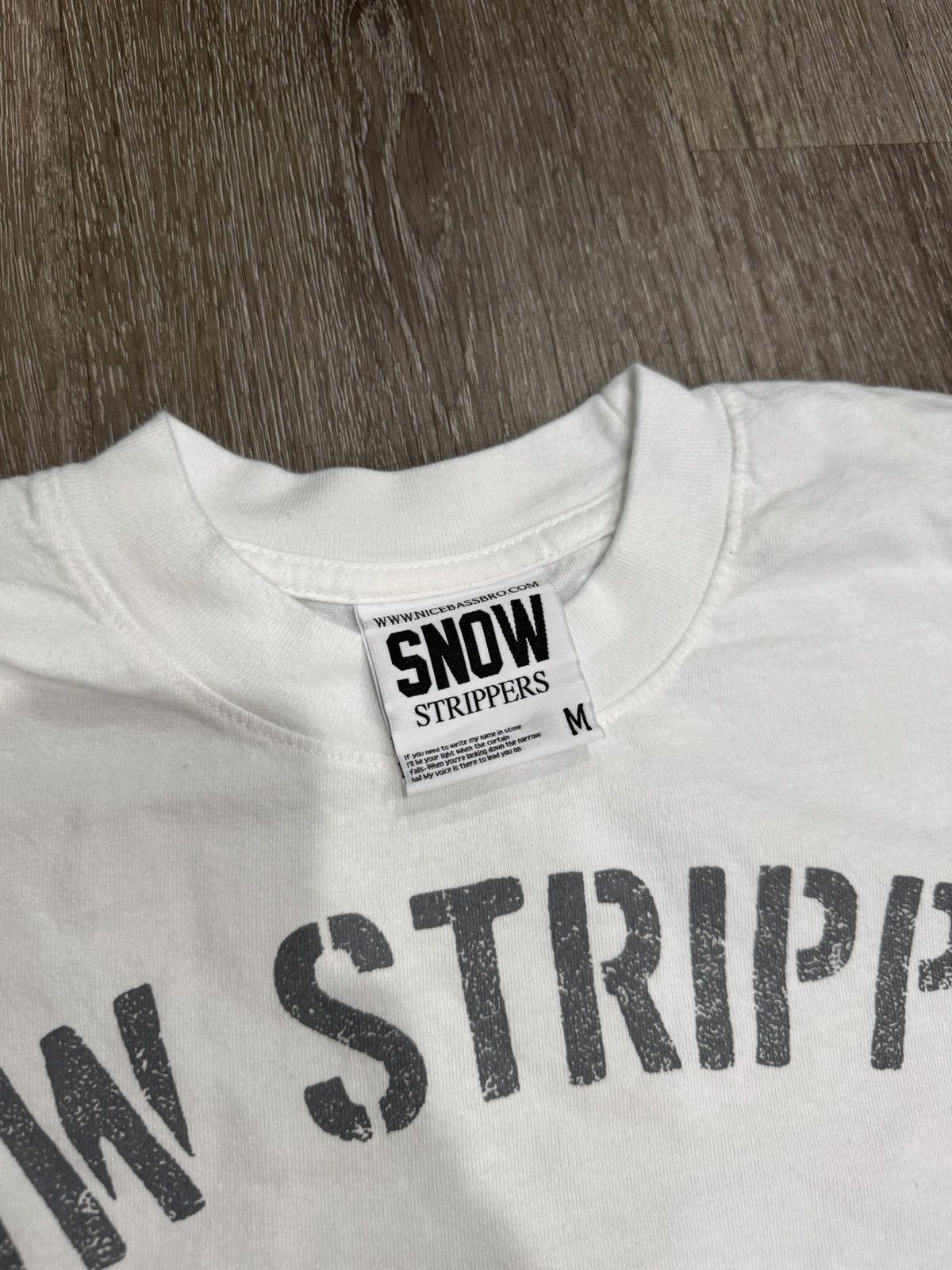 Other Snow Strippers Hurricane Season Tour Shirt Size Medium Size US M / EU 48-50 / 2 - 5 Thumbnail