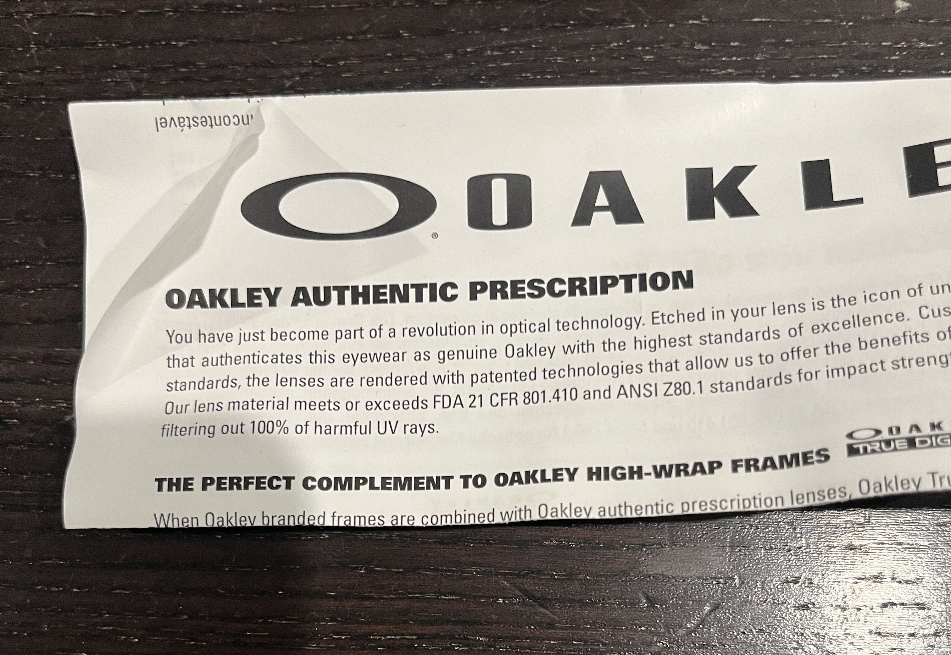 Oakley Oakley Clifden 009440-14 Grey Prizm Polarized Sunglasses Size ONE SIZE - 2 Thumbnail