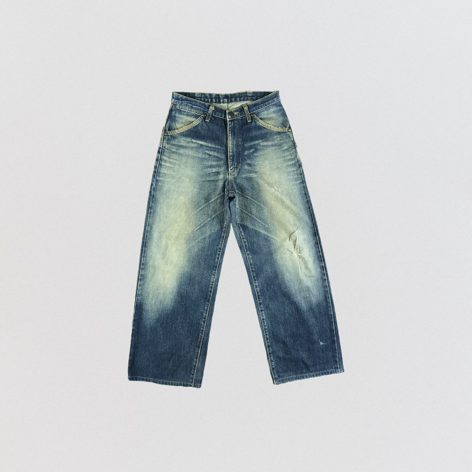 Vintage Vintage 90s Blue Bell Wrangler Selvedge Jeans-JM3544 Size US 31 - 1 Thumbnail