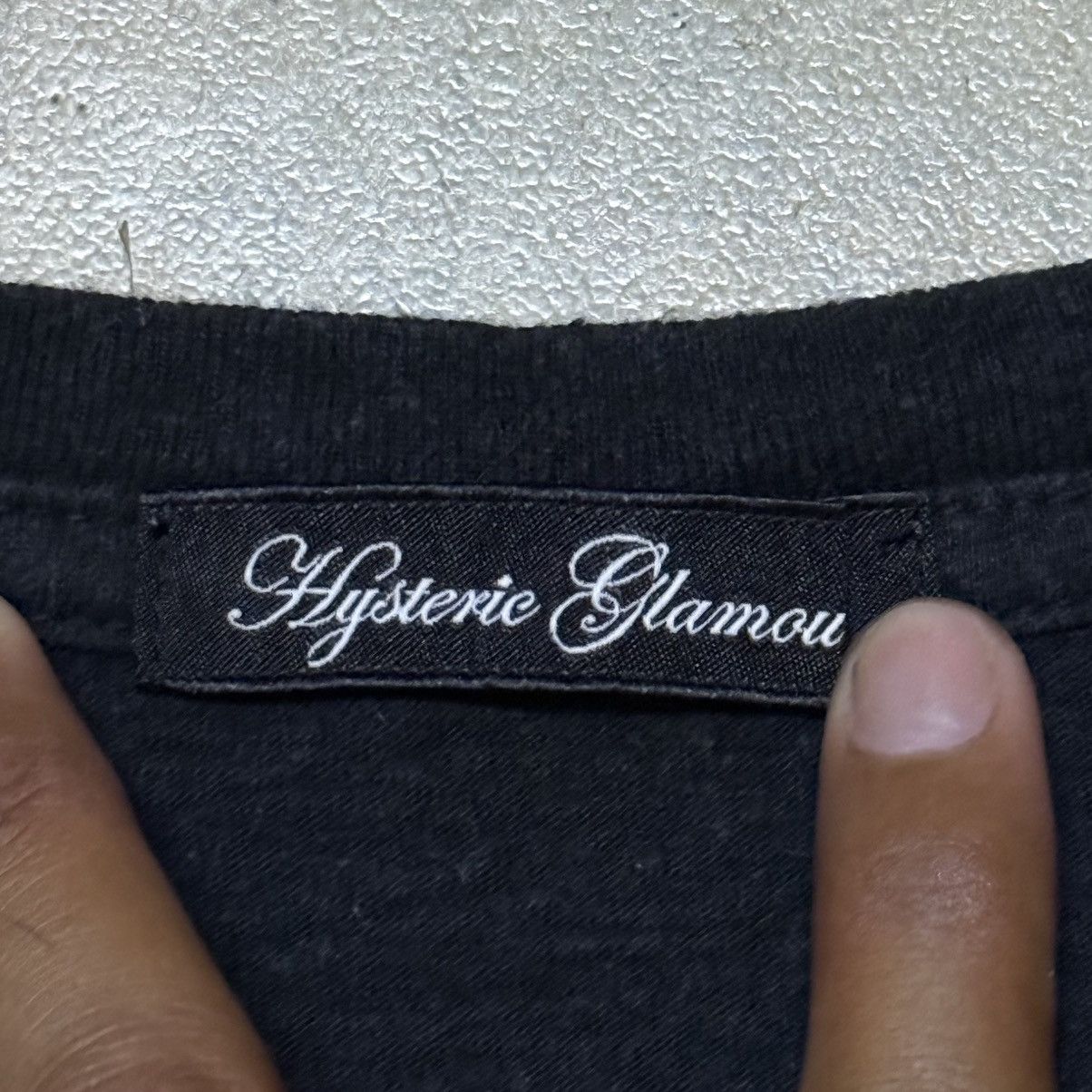 Hysteric Glamour Hysteric Glamour Big Logo T Shirt Size US S / EU 44-46 / 1 - 3 Thumbnail