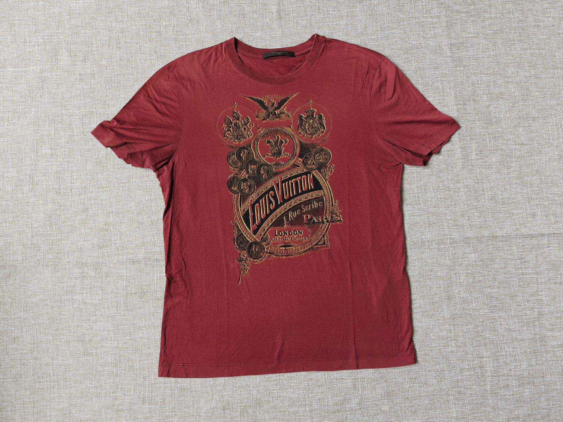 Louis Vuitton Louis Vuitton Men's Short-Sleeve T-Shirt Size US S / EU 44-46 / 1 - 1 Thumbnail