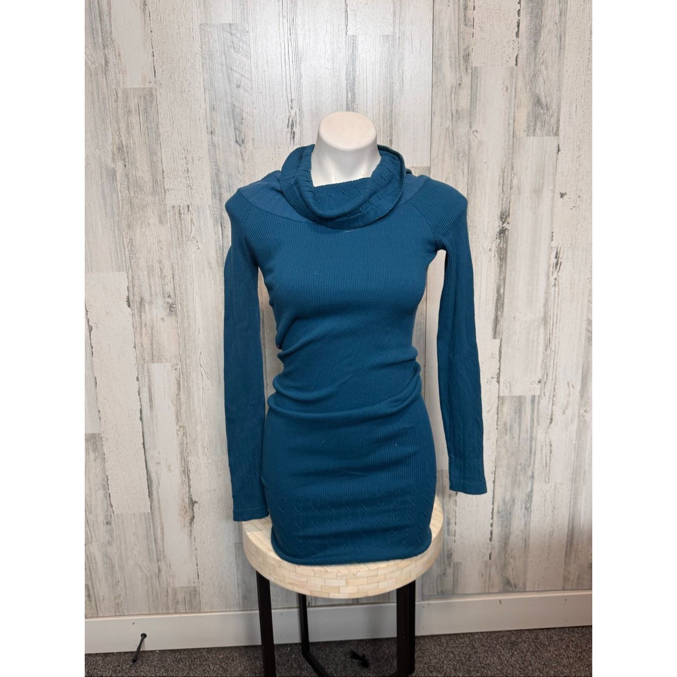 JJJJound JJ Authentic Blue Knit Sweater Dress Size M / US 6-8 / IT 42-44 - 2 Thumbnail
