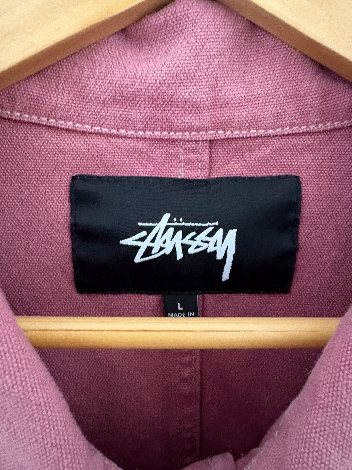 Stussy Stussy Pastel Work Chore Jacket Size US L / EU 52-54 / 3 - 5 Thumbnail