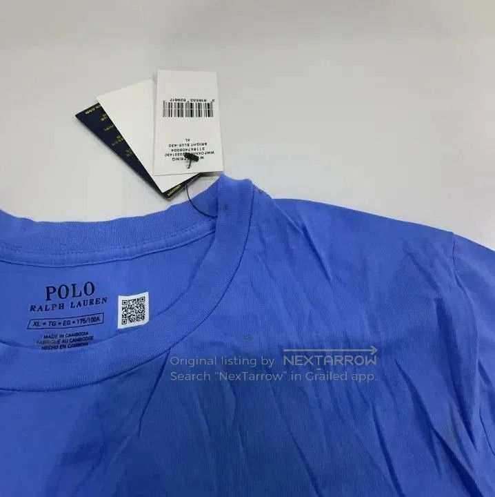 Polo Ralph Lauren Polo Ralph Lauren Solid Round Neck Short Sleeve Tee. Size US XL / EU 56 / 4 - 7 Thumbnail