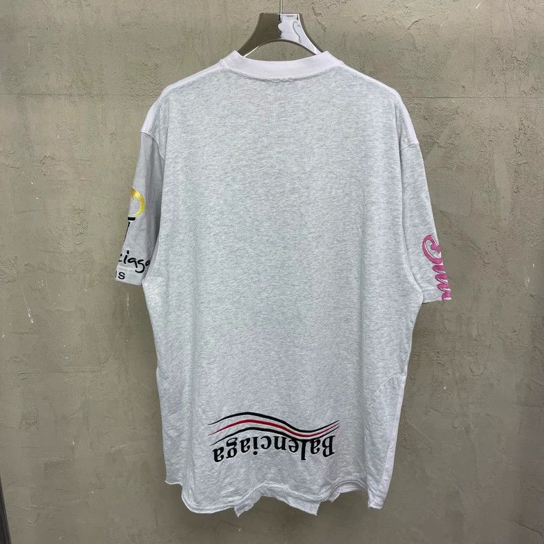 Balenciaga Balenciaga White-gray splicing inverted Coke torch double Size US S / EU 44-46 / 1 - 7 Thumbnail