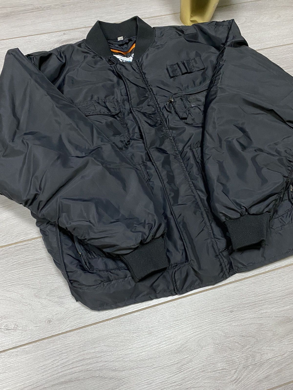 Vintage Ma1 Flyer military Vintage Bomber Jacket double side Size US XL / EU 56 / 4 - 6 Thumbnail