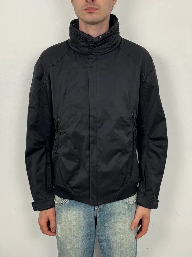 Marithe + Francois Girbaud 1990s Marithé + François Girbaud Navy Multi-Pocket Nylon Jacket Size US S / EU 44-46 / 1 - 2 Thumbnail