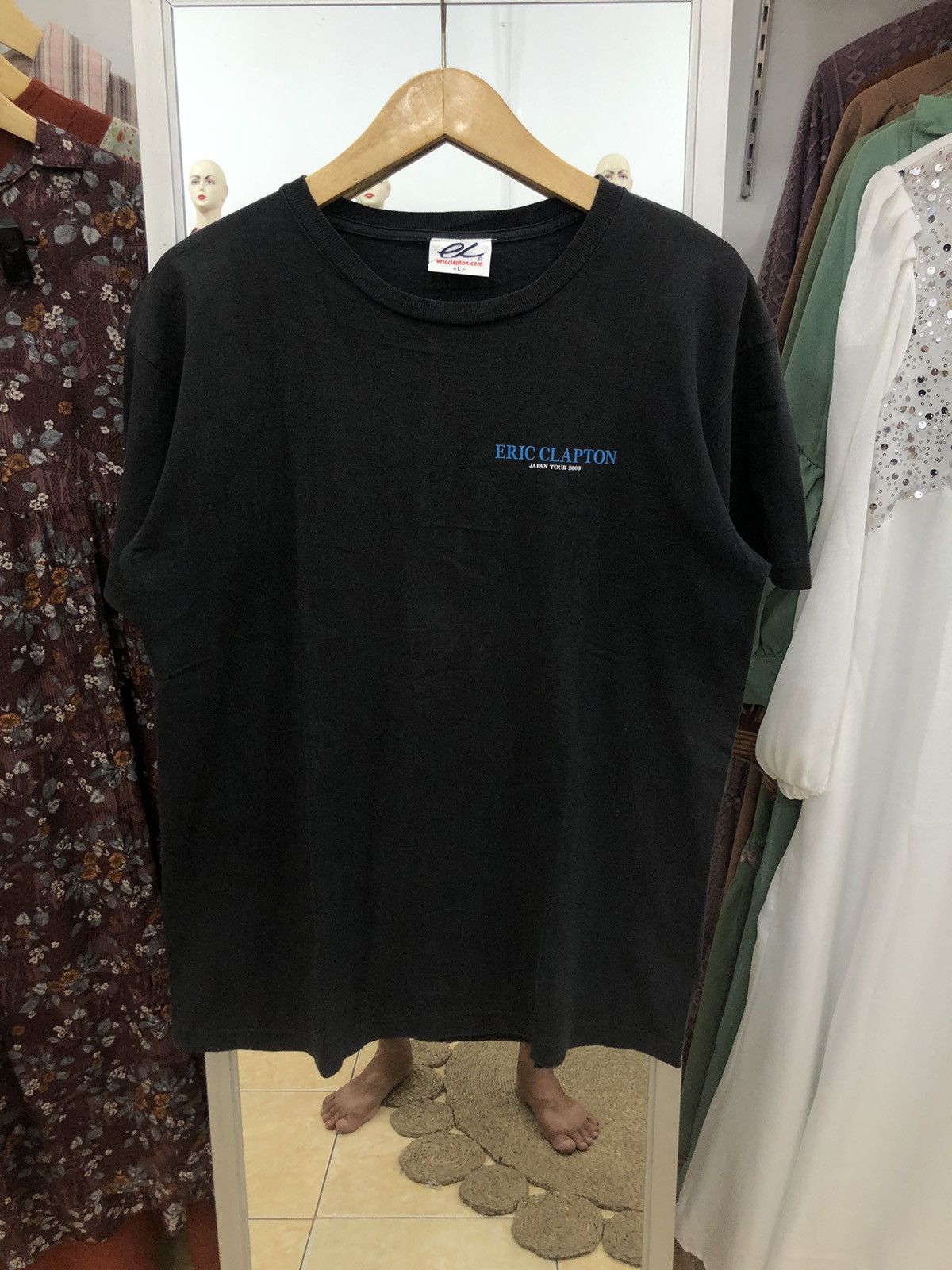 Band Tees × Vintage 2003 japan Tour Eric Clapton tee Size US L / EU 52-54 / 3 - 1 Thumbnail