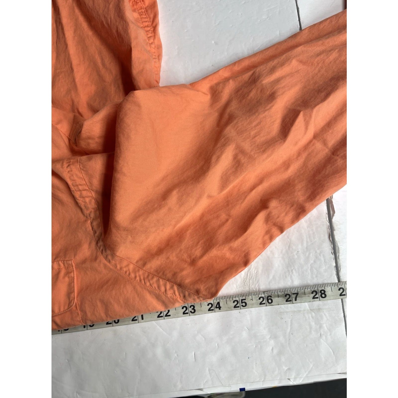 Ralph Lauren Ralph Lauren Shirt Mens Large Orange Classic Fit Resort Lightweight Summer Shirt Size US L / EU 52-54 / 3 - 4 Thumbnail