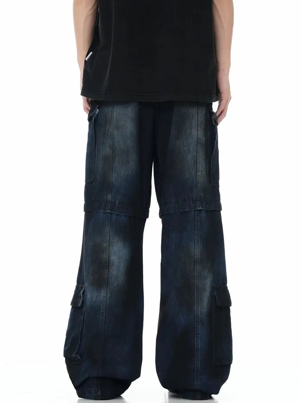 Japanese Brand × Jean Vintage Hip Hop Street Harajuku Jeans Size US 33 - 2 Thumbnail