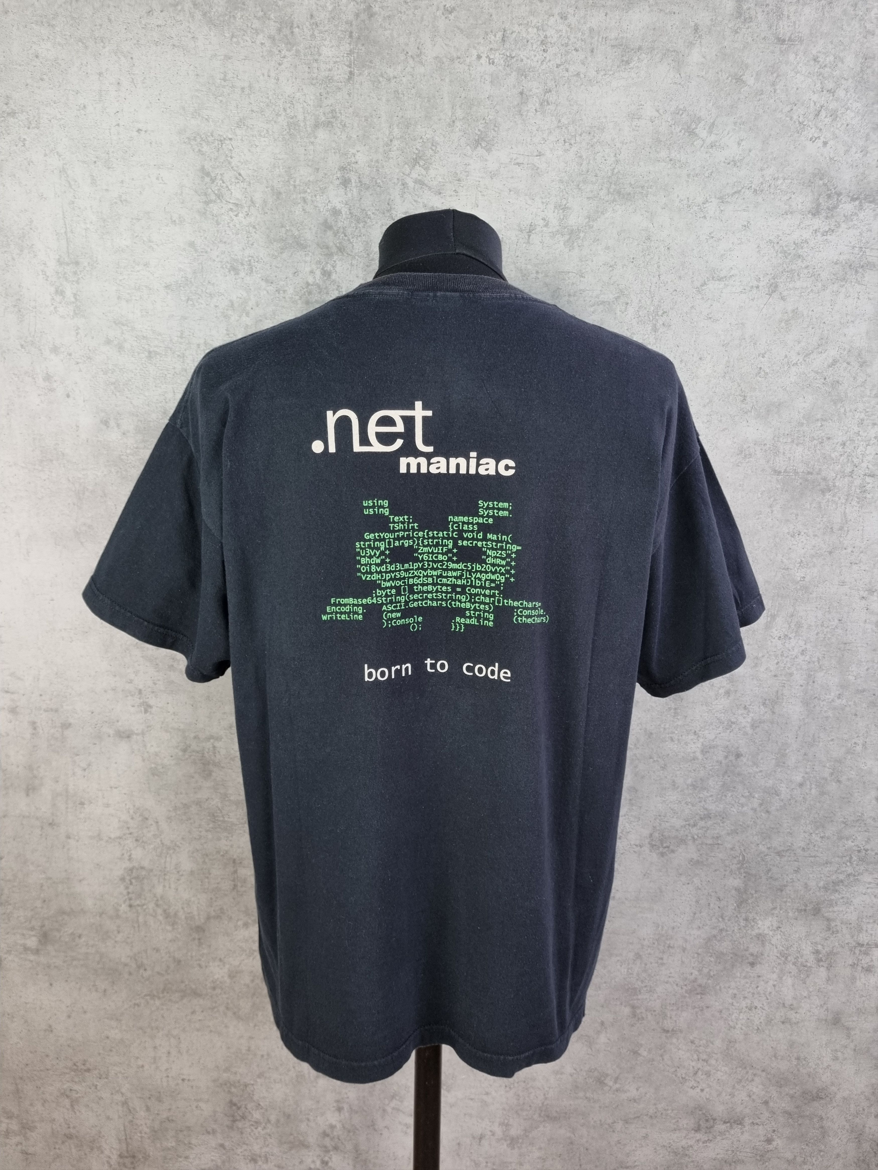 Microsoft 90s Vintage Microsoft x Space Invader Born to Code Tee Size US L / EU 52-54 / 3 - 12 Thumbnail
