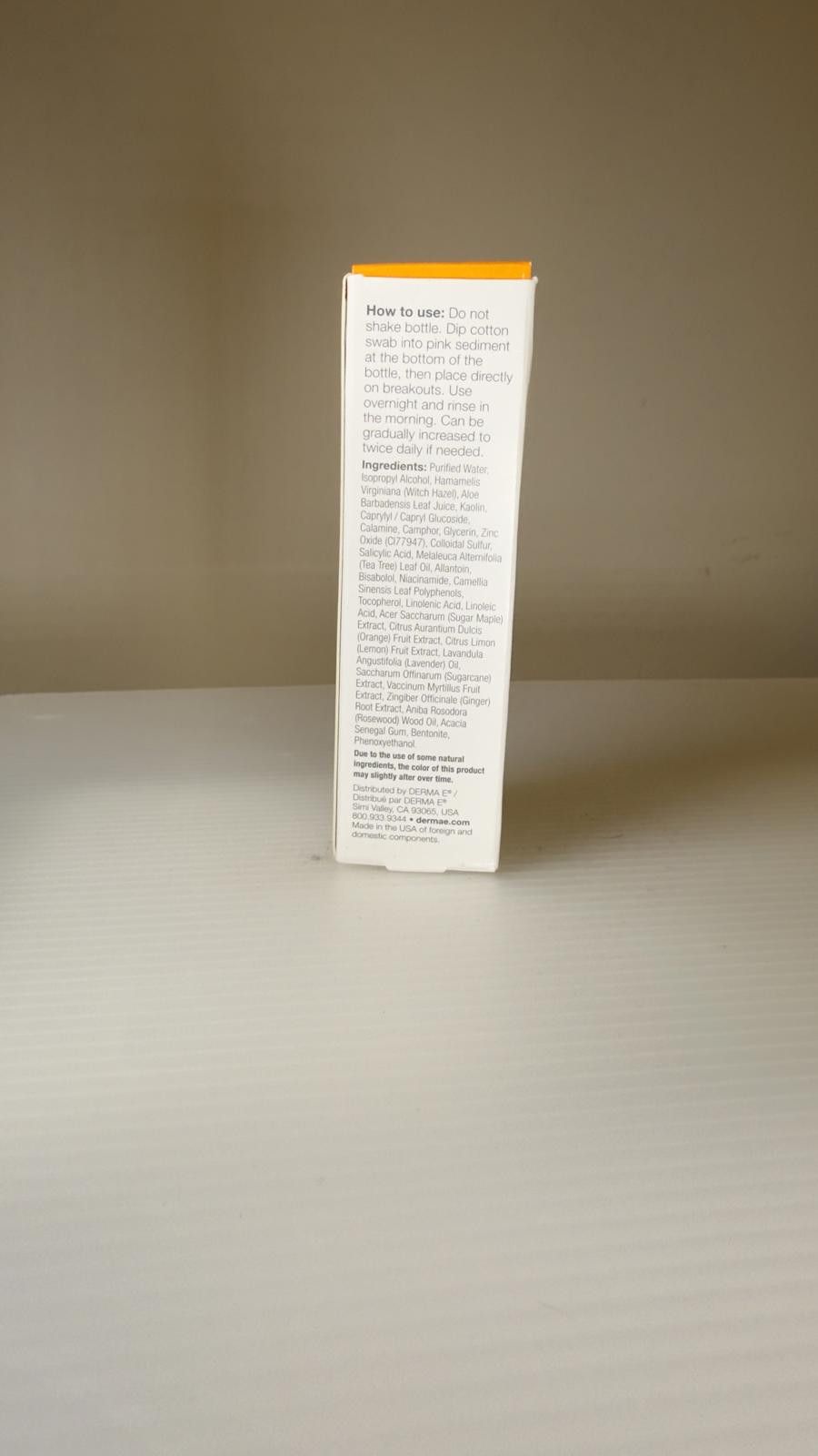 Designer DERMA E Sulfur Spot Treatment - 1 fl oz (30 ml) Size ONE SIZE - 2 Thumbnail