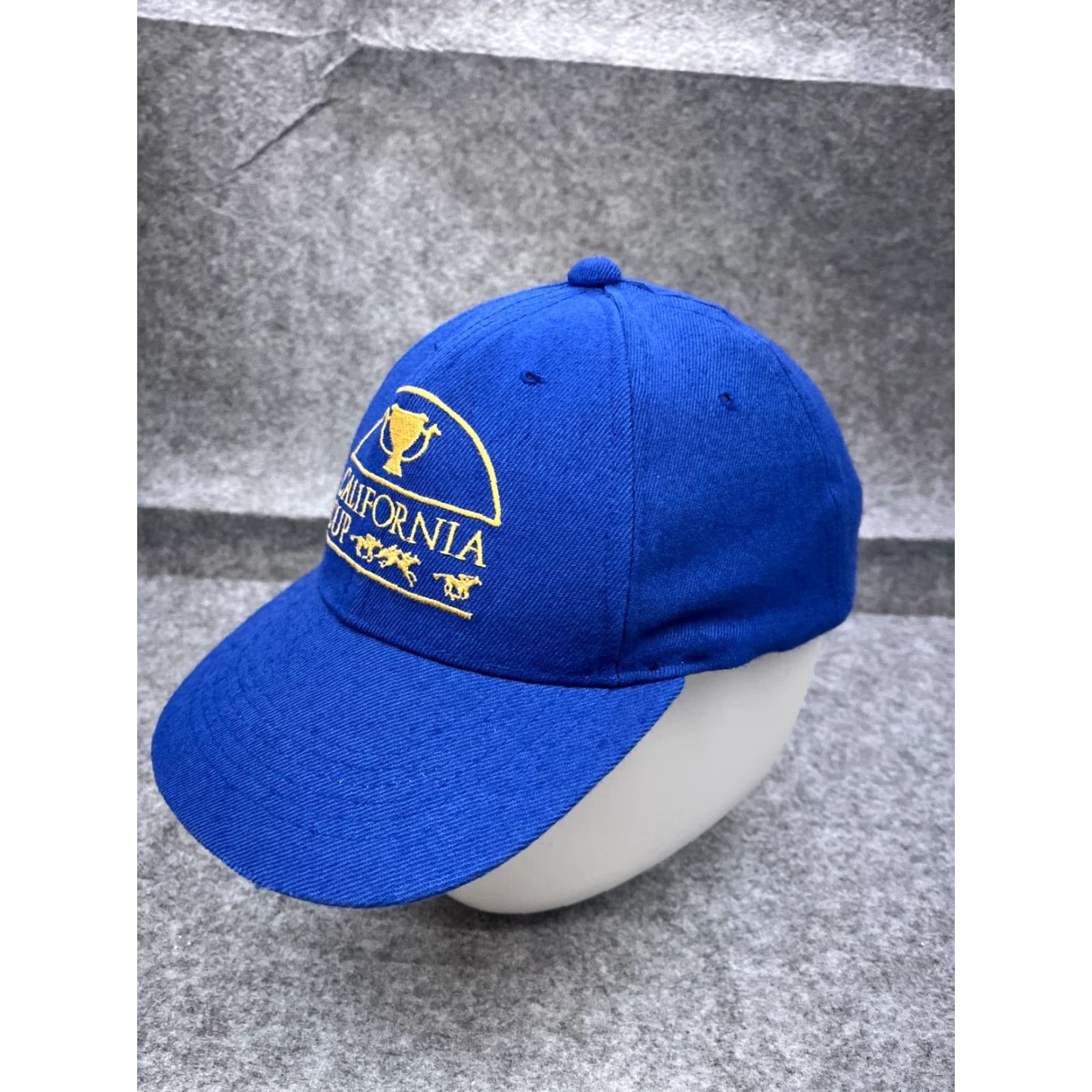 Vintage California Cup CTBA Hat Cap Snap Back Adult One Size Blue Cotton Twill Horse Racing Size ONE SIZE - 4 Thumbnail