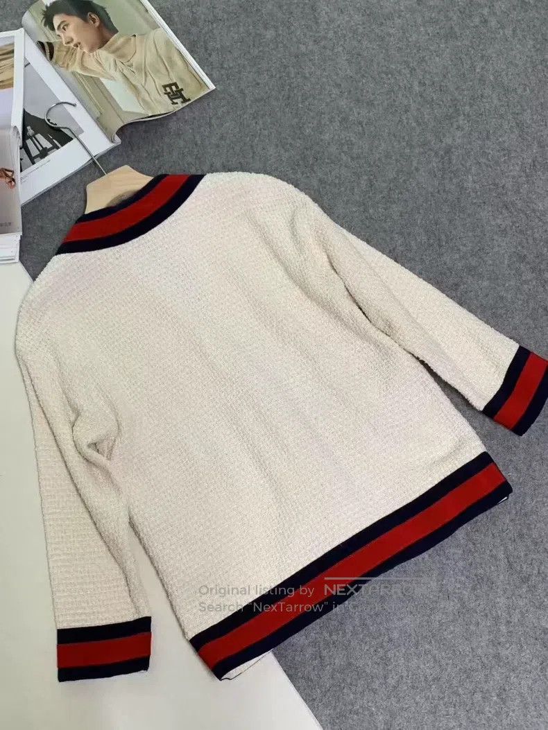 Gucci Gucci Colour-blocked classic striped pearl diamond buckle Size XS / US 0-2 / IT 36-38 - 4 Thumbnail
